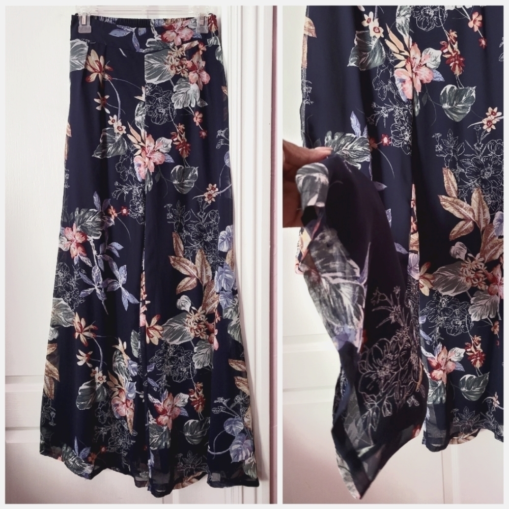 Miss Avenue Wide Leg Pants Small